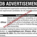 Finance officer Quetta